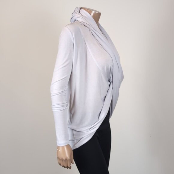 O'Neill Balance Wrap Cardigan Long Sleeve Buttoned Draped Spring Lightweight - Picture 10 of 15